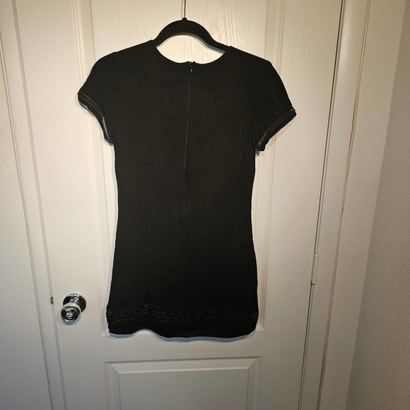 Lulus Black Perfect Time Black Shift Dress Small - Picture 7 of 9